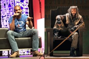 Left: Khary Payton. Right: King Ezekiel. Barely any difference. 